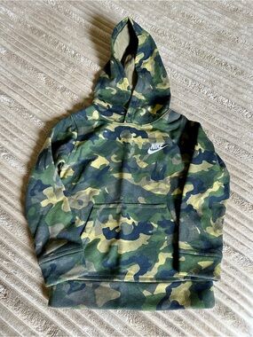 Nike Boys Camo Hoodie